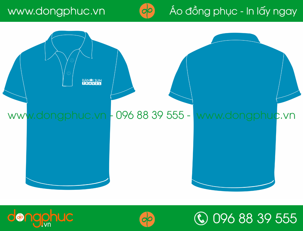 Áo phông đồng phục công ty Traver hanoi